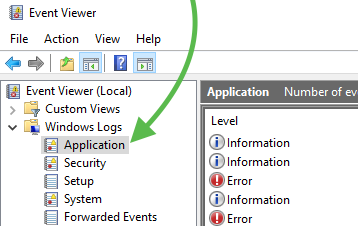 Using Event Viewer For Troubleshooting Application Crashes